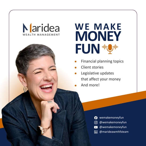 We Make Money Fun podcast with Shanna Reed of Maridea Wealth Management