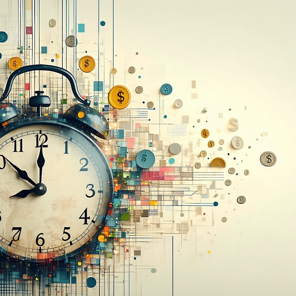 A clock face with the hands moving toward an earlier target date